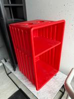 Didrik vintage IKEA nachtkastje / trolley rood, Kunststof, Gebruikt, Minder dan 45 cm, Ophalen of Verzenden