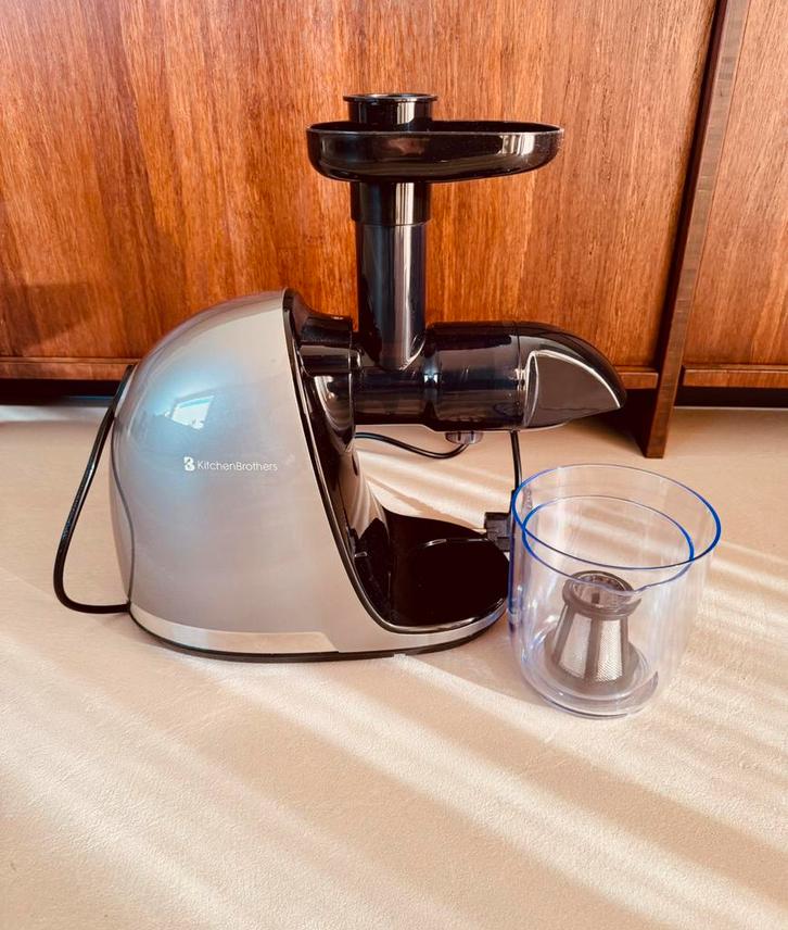 KitchenBrothers Slowjuicer, Witgoed en Apparatuur, Juicers, Zo goed als nieuw, Slowjuicer, Ophalen of Verzenden