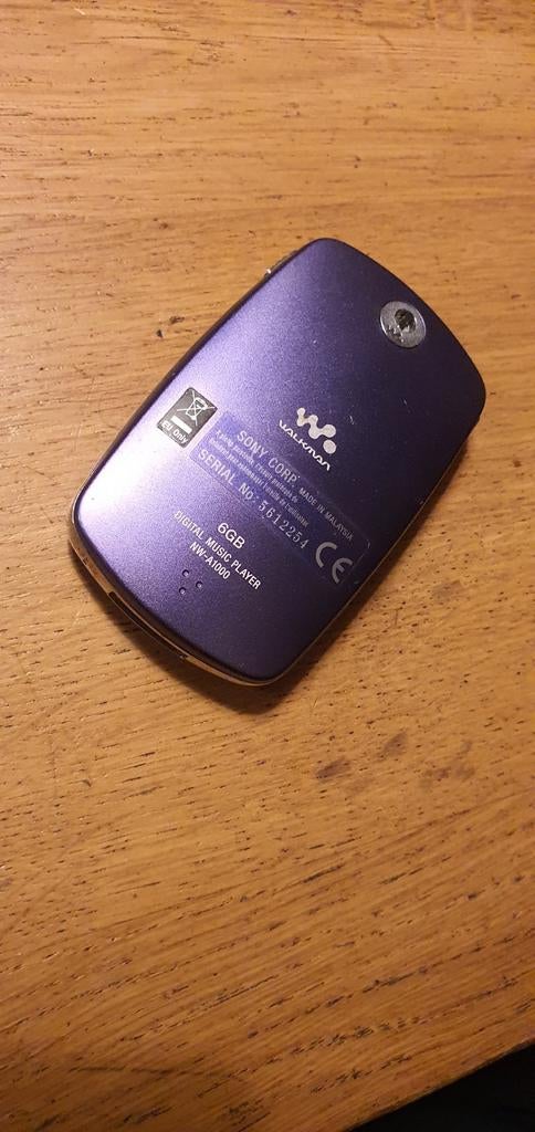 Sony Walkman NW-A1000 - Paarse Digitale Muziekspeler 6GB, Ophalen of Verzenden, Walkman