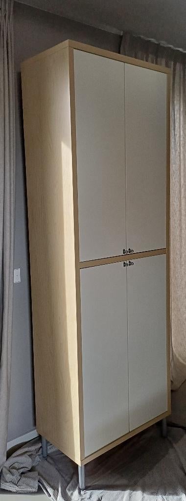 Kast met legruimte – 6 leggers, Neutraal-modern, 50 tot 100 cm, Grenenhout, 25 tot 50 cm