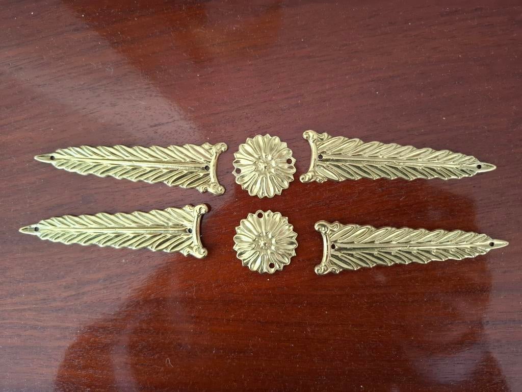 2 empire meubel applicaties, Antiek en Kunst, Ophalen of Verzenden