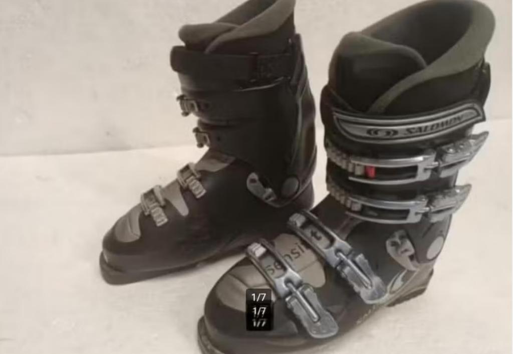 Skischoenen Salomon sensifit 315mm onderzool, Sport en Fitness, Skiën en Langlaufen, 160 tot 180 cm, Gebruikt, Schoenen, Salomon