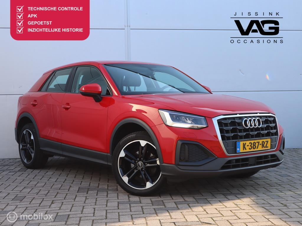 Audi Q2 35 TFSI LED CarPlay PDC Clima Cruise Leer 18 inch, Voorwielaandrijving, 4 cilinders, 150 pk, Bedrijf