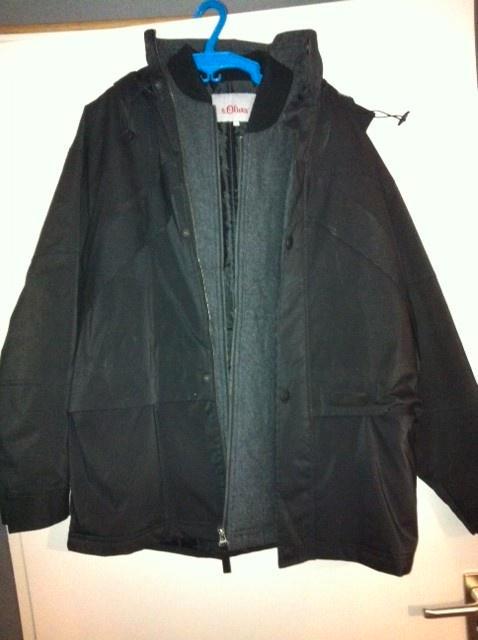 Jas , merk s.Oliver , zwaar model , met losse binnen jas . c, Kleding | Heren, Jassen | Winter, Zo goed als nieuw, Maat 56/58 (XL)