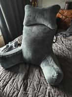 Leeskussen, Ophalen, Zo goed als nieuw, Grijs, Vierkant