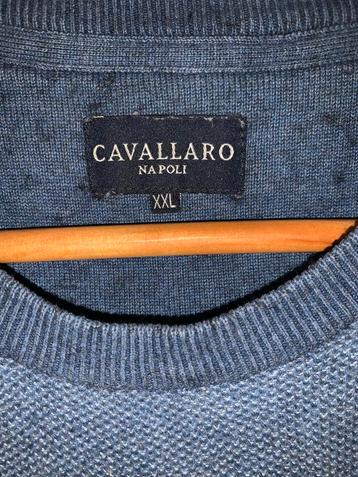 Cavarallo Napoli Trui - Blauw - Maat XXL beschikbaar voor biedingen