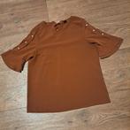 Vero moda blouse bruin mt. XS, Bruin, Vero Moda, Ophalen of Verzenden, Zo goed als nieuw