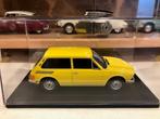 1:24 VW Brasilia 1974 Hachette Geel M/B, Hobby en Vrije tijd, Modelauto's | 1:24, Ophalen of Verzenden, Zo goed als nieuw, Auto