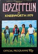 LED ZEPPELIN - KNEBWORTH 1979 Programme, Gelezen, Artiest, Led Zeppelin, Ophalen of Verzenden