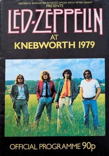 LED ZEPPELIN - KNEBWORTH 1979 Programme beschikbaar voor biedingen