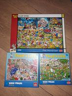 3 Thats Life puzzels (1000 stukjes), Ophalen of Verzenden, 500 t/m 1500 stukjes, Zo goed als nieuw, Legpuzzel