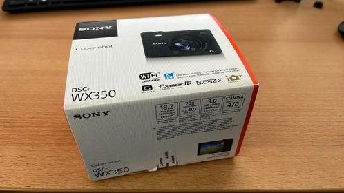 Sony Cybershot DSC-WX350 compact camera, Audio, Tv en Foto, Fotocamera's Digitaal, Zo goed als nieuw, Compact, Sony, 8 keer of meer