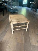 Bamboe tafeltje - 57x57x45 cm, Ophalen, Gebruikt, Hout