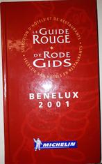 Michelin 2001 Benelux Le Guide Rouge/De Rode gids, Boeken, Reisgidsen, Gelezen, Ophalen of Verzenden, Benelux, Michelin