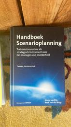 Handboek Scenarioplanning Mario van Rijn René van der Burgt, Ophalen of Verzenden, Zo goed als nieuw
