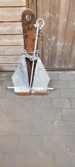 Anker (20 kg) en fenderrekken, Watersport en Boten, Bootonderdelen, Ophalen, Gebruikt, Ankeren en Afmeren, Zeilboot of Motorboot