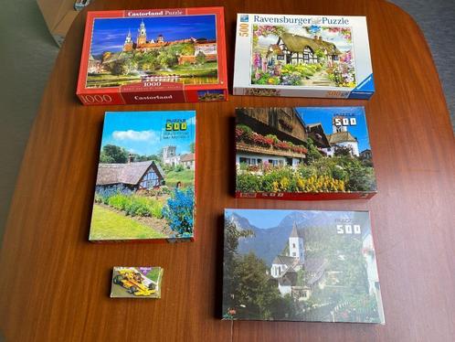 Legpuzzels, Hobby en Vrije tijd, Denksport en Puzzels, Zo goed als nieuw, Legpuzzel, 500 t/m 1500 stukjes, Ophalen