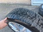 4 X Winterbanden met velgen van Dezent 195/55R16, 16 inch, Banden en Velgen, 195 mm, Winterbanden