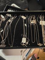 Zilveren Kettingen Collectie, Gebruikt, Ophalen of Verzenden, Met edelsteen, Zilver