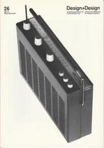 Braun Design, tijdschrft verzamelaars, Audio, Tv en Foto, Radio's, Ophalen of Verzenden, Radio