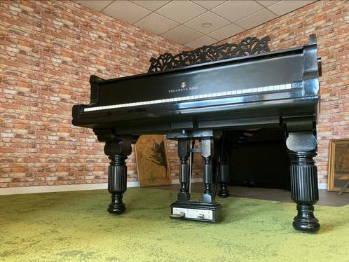 Unieke Steinway O vleugel 180cm in Veenendaal, Muziek en Instrumenten, Piano's, Vleugel, Zwart, Ophalen of Verzenden
