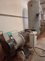 Compressor met drukvat, Doe-het-zelf en Verbouw, Compressors, Ophalen, Gebruikt, Minder dan 200 liter/min, 10 bar of meer