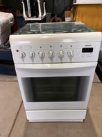 Bosch gasfornuis met elektrische  oven wit, Gebruikt, Gas, 85 tot 90 cm, 4 kookzones