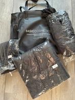 Basic cosmetics textiel; stoelhoes en voetenzak badlaken, Ophalen of Verzenden, Zo goed als nieuw