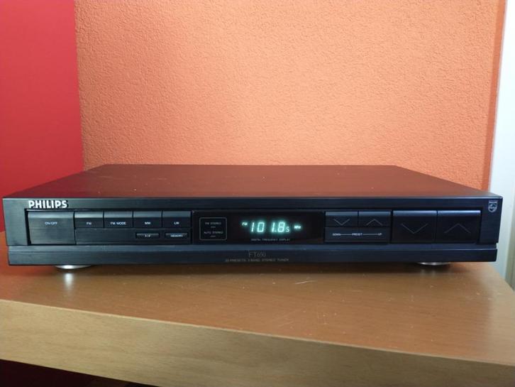 Philips FT-650, Audio, Tv en Foto, Tuners, Zo goed als nieuw, Ophalen of Verzenden