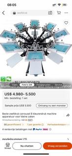 Zeefdruk Carousel - 8 Armen - Topstaat!, Ophalen