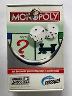 Monopoly reisspel, Parker, Ophalen of Verzenden, Zo goed als nieuw, Reisspel