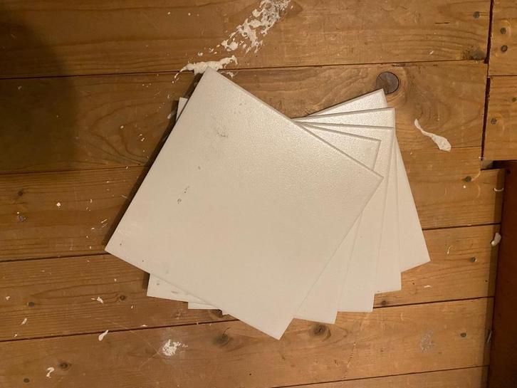 Wandtegels wit diverse maten (kleine aantallen), Doe-het-zelf en Verbouw, Tegels, Nieuw, Wandtegels, Keramiek, 20 tot 40 cm, Minder dan 5 m²