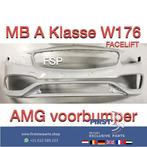 W176 Facelift AMG Voorbumper Achterbumper Diffuser A Klasse, Gebruikt, -, Ophalen of Verzenden, Bumper
