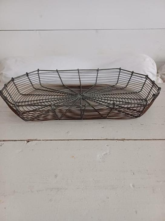 Mooi fil de fer mandje, Antiek en Kunst, Curiosa en Brocante, Ophalen of Verzenden