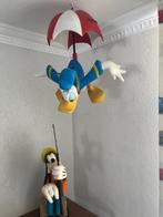 Disney beeld Donald aan parachute, Donald Duck, Zo goed als nieuw, Beeldje of Figuurtje, Ophalen