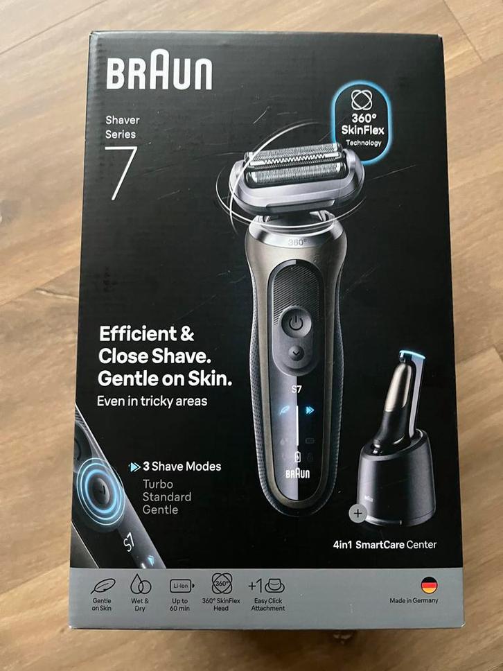 Braun Series 7 72-C7200cc scheerapparaat - Nieuw in doos!, Witgoed en Apparatuur, Persoonlijke-verzorgingsapparatuur, Nieuw, Scheren en Epileren