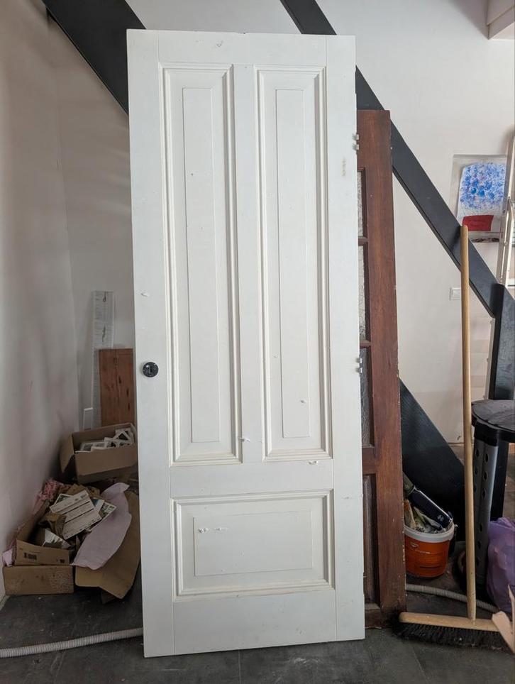 Mooie binnendeur / meterkast deur, Doe-het-zelf en Verbouw, Deuren en Horren, Binnendeur, 200 tot 215 cm, Ophalen