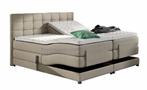 Elektrische Boxspring complete bedden set -SALE va €1199, 210 cm, Ophalen of Verzenden, 180 cm, Stof