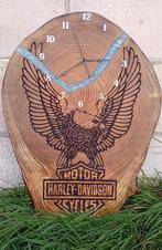 klok custom made Harley Davidson 70cm hoog, Antiek en Kunst, Antiek | Klokken, Ophalen