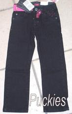 Maat 104 Zwarte meisjes jeans Exit NIEUW (7245), Kinderen en Baby's, Kinderkleding | Maat 104, Broek, Meisje, Nieuw, Ophalen of Verzenden