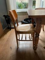 Vier houten vintage Thonet stoelen., Antiek en Kunst, Antiek | Meubels | Stoelen en Banken, Ophalen