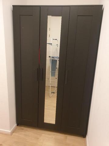 IKEA BRIMNES Black Wardrobe beschikbaar voor biedingen