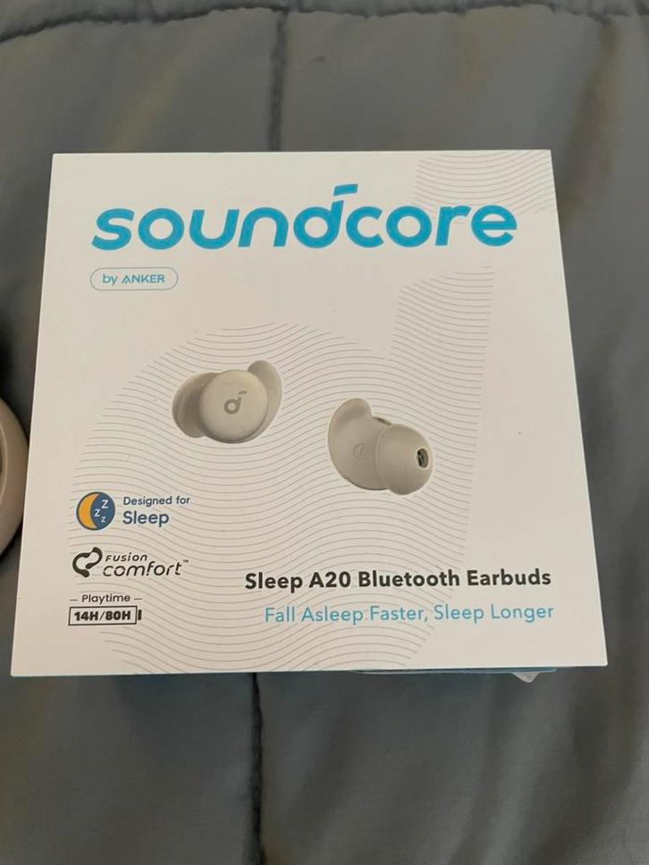 Anker Soundcore A20 slaap buds, Telecommunicatie, Mobiele telefoons | Oordopjes, Zo goed als nieuw, Bluetooth, Ophalen