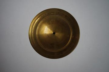 antiek onderdeel lamp messing plafondkap groot c. beschikbaar voor biedingen