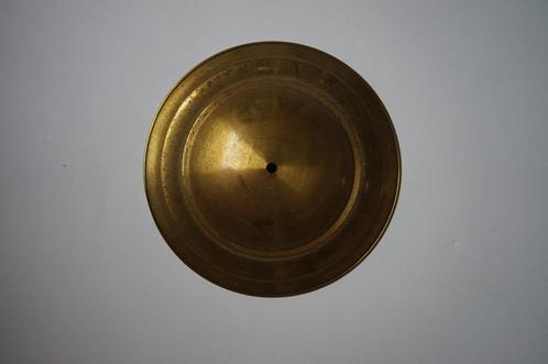 antiek onderdeel lamp messing plafondkap groot c., Antiek en Kunst, Antiek | Lampen, Ophalen of Verzenden