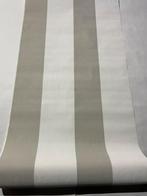 Vliesbehang Basic Streep - Lichtgrijs €5 per rol., Ophalen of Verzenden, 25 tot 50 m², Grijs