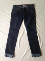 Hippe skin slim fit jeans, maat 32, blauw, Blauw, SQIN, W30 - W32 (confectie 38/40), Zo goed als nieuw