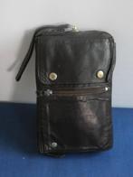 Leren heren polstas lederen clutch documenten tasje leer, Ophalen of Verzenden, Gebruikt