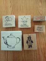 Diverse stempels, Ophalen of Verzenden, Gebruikt, Houten stempel
