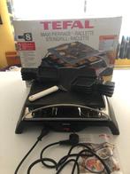 TEFAL steengrill - raclette maxi, Ophalen of Verzenden, Gebruikt, Steengrill